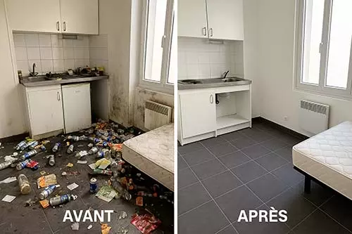 Cas de à Diogène à Lille– Studio insalubre dans une résidence étudiante